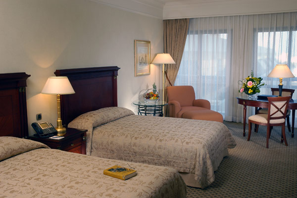 One of the luxurious room at InterContinental Citystars Hotel Cairo