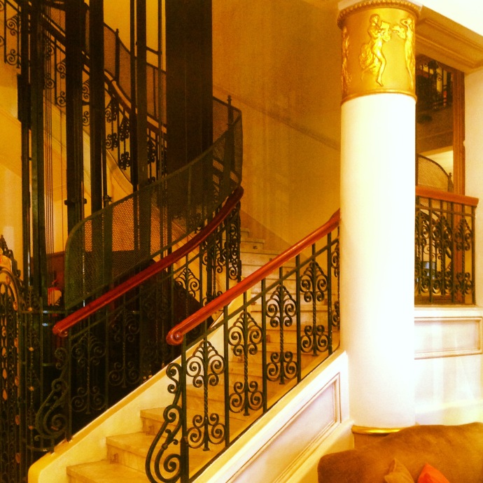 The foyer of Cecil Hotel